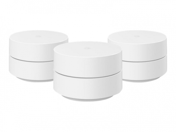 Google Wifi (2nd Generation) (3-pack) ryhmässä TIETOKOONET & TARVIKKEET / Verkko / Reititin @ TP E-commerce Nordic AB (38-99292)