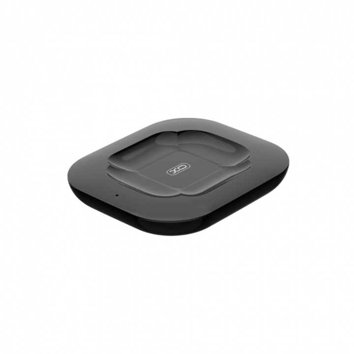 XO wireless charger for Airpods 10W, Black ryhmässä ÄLYPUHELIMET JA TABLETIT / Laturit & Kaapelit / Qi Langaton laturi @ TP E-commerce Nordic AB (38-99376)