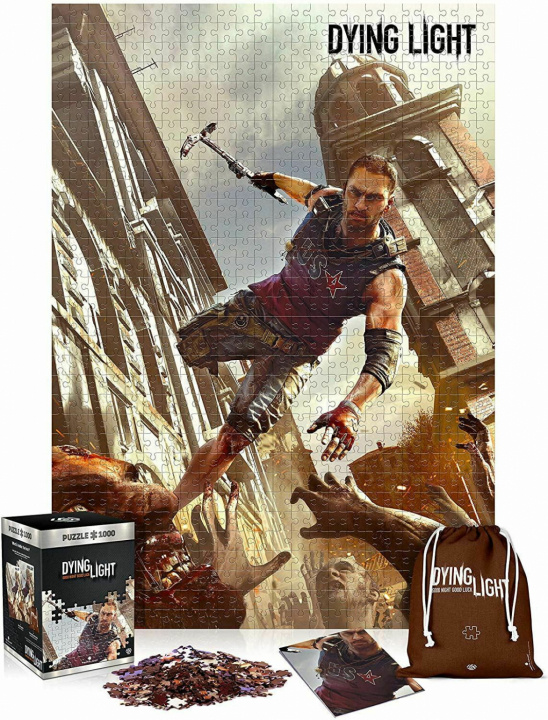 Good Loot Pussel 1000 bitar - Dying Light 1: Cranes Fight ryhmässä LELUT, TUOTTEET LAPSILLE JA VAUVOILLE / Leikkikalut, Askartelu &Pelit / Palapelit @ TP E-commerce Nordic AB (38-99408)