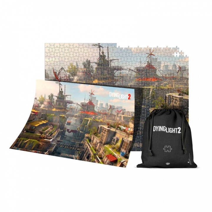 Good Loot Puzzle 1000 palaa - Dying Light 2: Kaupunki ryhmässä URHEILU, VAPAA-AIKA JA HARRASTUS / Harrastus / Palapeli @ TP E-commerce Nordic AB (38-99409)