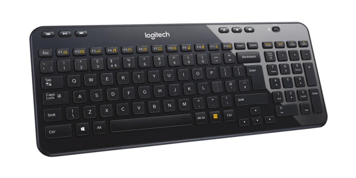 Logitech Wireless Keyboard K360 ryhmässä TIETOKOONET & TARVIKKEET / Hiiret & Näppäimistöt / Näppäimistöt / Langattomat @ TP E-commerce Nordic AB (38-99419)
