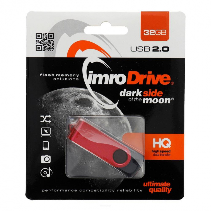 Flash Drive Imro Axis 32 GB ryhmässä KODINELEKTRONIIKKA / Tallennusvälineet / USB-muistitikku / USB 2.0 @ TP E-commerce Nordic AB (38-99450)