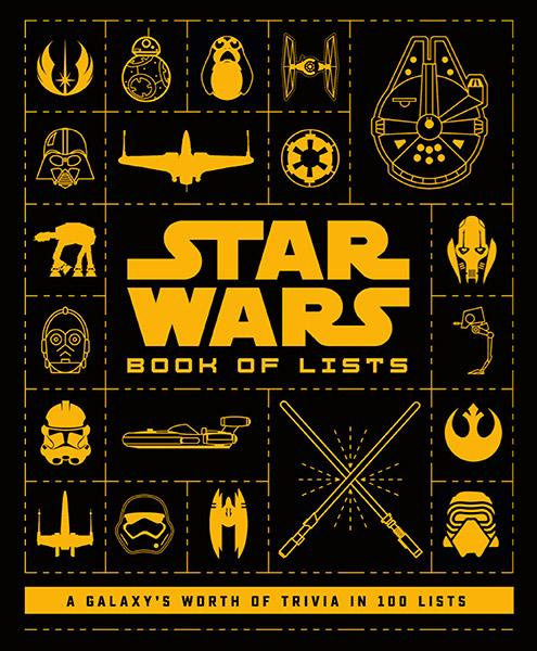 Star Wars: Book of Lists: A Galaxy\'s Worth of Trivia in 100 Lists ryhmässä URHEILU, VAPAA-AIKA JA HARRASTUS / Hauskat tavarat / Hauskat tavarat @ TP E-commerce Nordic AB (38-99487)