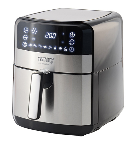Camry Ilmankuivain, 5L ryhmässä KOTI, TALOUS JA PUUTARHA / Kodinkoneet / Airfryers ja rasvakeittimet @ TP E-commerce Nordic AB (38-99498)
