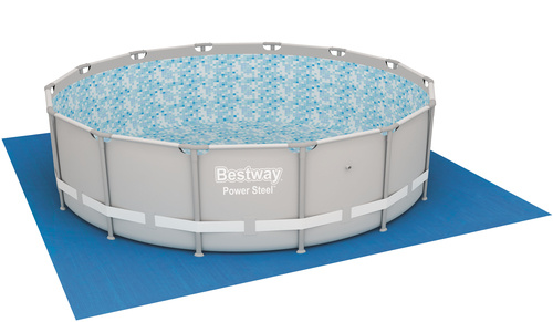 Bestway Flowclear Markduk för pool, 4.57 x 4.57m ryhmässä KOTI, TALOUS JA PUUTARHA / Puutarhatuotteet / Uima-allas & Tarvikkeet / #SAKNAS! @ TP E-commerce Nordic AB (38-99555)