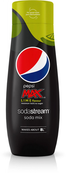 SodaStream Pepsi Max Lime ryhmässä KOTI, TALOUS JA PUUTARHA / Kodinkoneet / Vesi ja mehu / Hiilihapotuslaitteet / Mausteet @ TP E-commerce Nordic AB (38-99582)