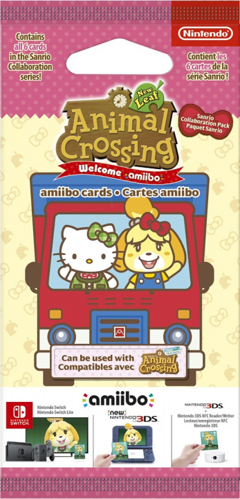 Nintendo amiibo Animal Crossing Sanrio, 6-Pack ryhmässä KODINELEKTRONIIKKA / Pelikonsolit & Tarvikkeet / Nintendo Switch / Tarvikkeet @ TP E-commerce Nordic AB (38-99699)