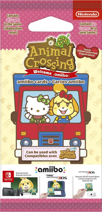 Nintendo amiibo Animal Crossing Sanrio, 6-pakkaus ryhmässä KODINELEKTRONIIKKA / Pelikonsolit & Tarvikkeet / Nintendo Switch / Tarvikkeet @ TP E-commerce Nordic AB (38-99699)