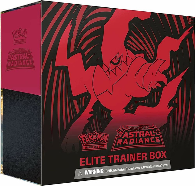 Pokémon Sword & Shield Astral Radiance Elite Trainer Box ryhmässä LELUT, TUOTTEET LAPSILLE JA VAUVOILLE / Peli / Lasten pelit @ TP E-commerce Nordic AB (38-99813)