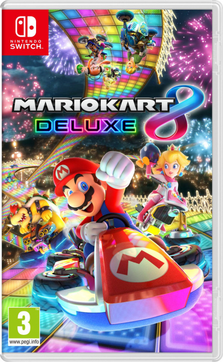 Mario Kart 8 Deluxe, Switch ryhmässä KODINELEKTRONIIKKA / Pelikonsolit & Tarvikkeet / Nintendo Switch / Pelit @ TP E-commerce Nordic AB (38-99828)