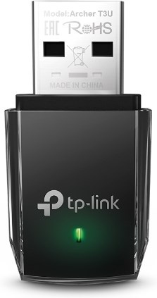 TP-Link Archer T3U WIFI-adapter ryhmässä TIETOKOONET & TARVIKKEET / Verkko / Verkkokortti / USB @ TP E-commerce Nordic AB (38-99894)