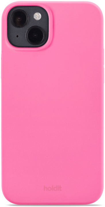 Holdit Silikonskal Bright Pink, iPhone 14 Plus ryhmässä ÄLYPUHELIMET JA TABLETIT / Puhelimen suojakotelo / Apple / iPhone 14 @ TP E-commerce Nordic AB (38-99975)