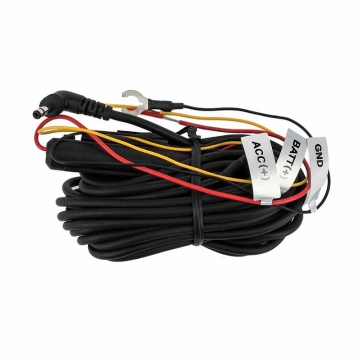 BlackVue Power Cable 4,5m 590x/750x/770x/900x/990x ryhmässä AUTO / Peruutuskamerat ja anturit @ TP E-commerce Nordic AB (A00055)