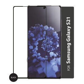 GEAR Näytön suojakalvo 2.5D Samsung Galaxy S21 5G ryhmässä ÄLYPUHELIMET JA TABLETIT / Puhelimen suojakotelo / Samsung @ TP E-commerce Nordic AB (A00082)