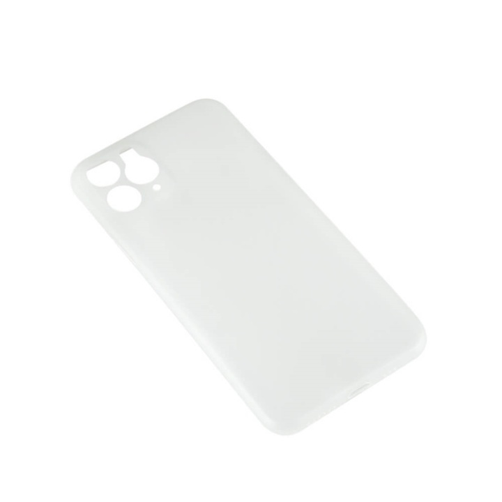 Gear Mobilskal Ultraslim Vit Semitransparent iPhone 11 Pro ryhmässä ÄLYPUHELIMET JA TABLETIT / Puhelimen suojakotelo / Apple / iPhone 11 Pro / Kuoret @ TP E-commerce Nordic AB (A00087)