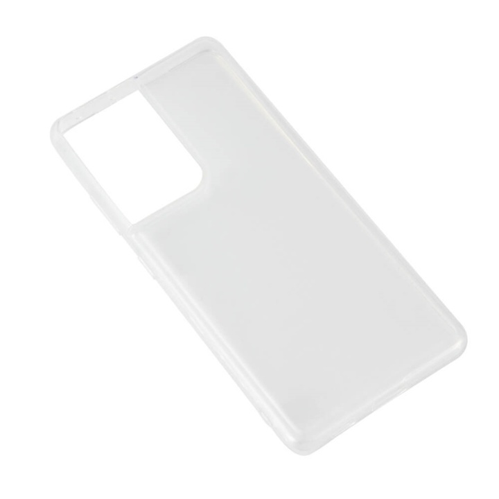 Gear Suojakuori TPU Läpinäkyvä - Samsung S21 Ultra ryhmässä ÄLYPUHELIMET JA TABLETIT / Puhelimen suojakotelo / Samsung @ TP E-commerce Nordic AB (A00107)