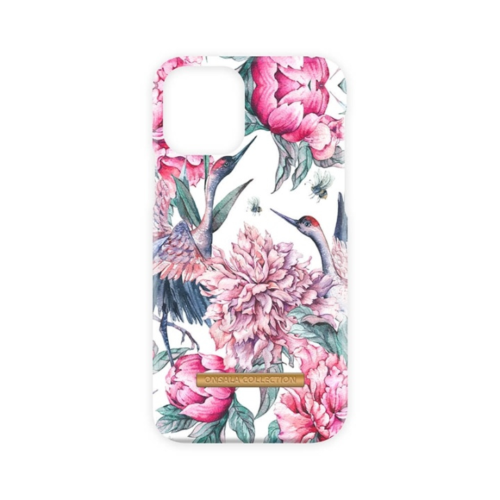 Onsala COLLECTION Mobilskal Soft Pink Crane iPhone 11 Pro ryhmässä ÄLYPUHELIMET JA TABLETIT / Puhelimen suojakotelo / Apple / iPhone 11 Pro / Kuoret @ TP E-commerce Nordic AB (A00240)