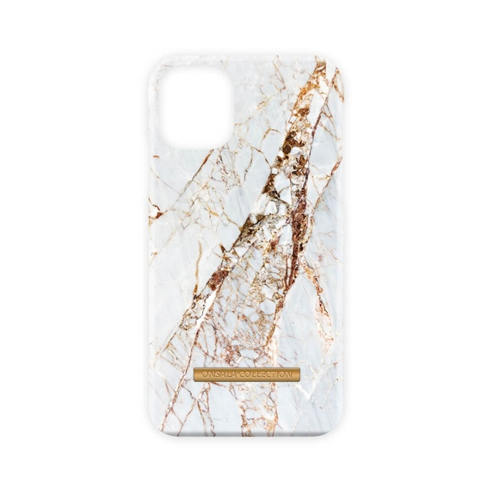 Onsala COLLECTION Mobilskal Soft White Rhino Marble iPhone 11 ryhmässä ÄLYPUHELIMET JA TABLETIT / Puhelimen suojakotelo / Apple / iPhone 11 / Kuoret @ TP E-commerce Nordic AB (A00242)