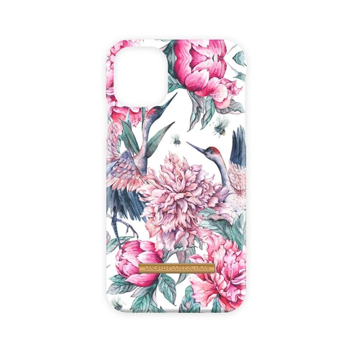 Onsala COLLECTION Mobilskal Soft Pink Crane iPhone 11 ryhmässä ÄLYPUHELIMET JA TABLETIT / Puhelimen suojakotelo / Apple / iPhone 11 / Kuoret @ TP E-commerce Nordic AB (A00246)