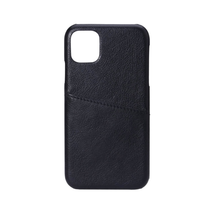 Onsala Mobilskal Svart med Kortfack iPhone 11 ryhmässä ÄLYPUHELIMET JA TABLETIT / Puhelimen suojakotelo / Apple / iPhone 11 / Kuoret @ TP E-commerce Nordic AB (A00254)