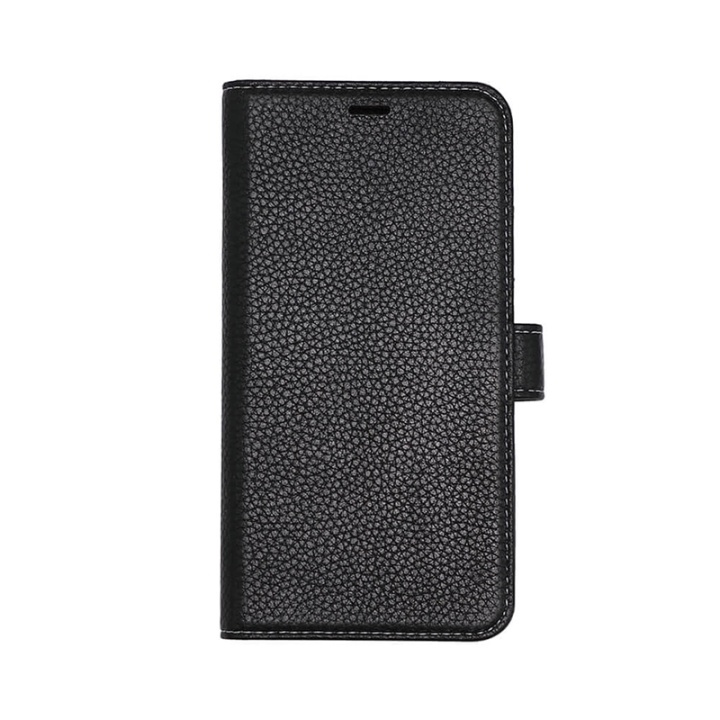 Onsala COLLECTION Mobilfodral Skinn Svart iPhone 11 ryhmässä ÄLYPUHELIMET JA TABLETIT / Puhelimen suojakotelo / Apple / iPhone 11 / Kotelo @ TP E-commerce Nordic AB (A00316)