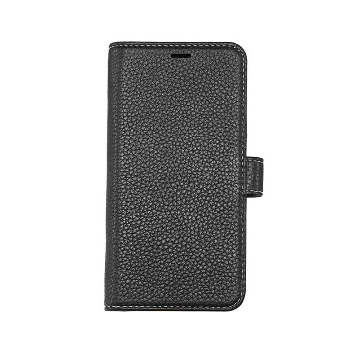 Onsala COLLECTION Mobilfodral Skinn Svart iPhone 11 Pro Max ryhmässä ÄLYPUHELIMET JA TABLETIT / Puhelimen suojakotelo / Apple / iPhone 11 Pro Max / Kotelo @ TP E-commerce Nordic AB (A00318)