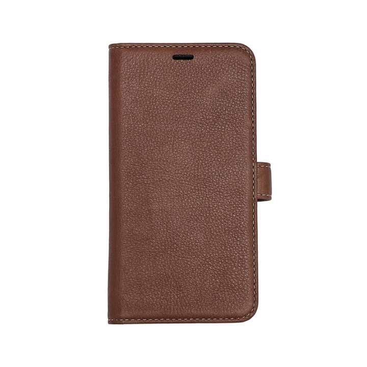 Onsala COLLECTION Mobilfodral Skinn Brun iPhone 11 Pro Max ryhmässä ÄLYPUHELIMET JA TABLETIT / Puhelimen suojakotelo / Apple / iPhone 11 Pro Max / Kotelo @ TP E-commerce Nordic AB (A00319)