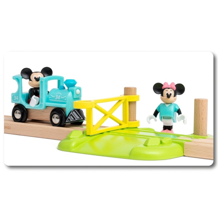 Brio 32277 Mickey Mouse Train Set ryhmässä LELUT, TUOTTEET LAPSILLE JA VAUVOILLE / Leikkikalut, Askartelu &Pelit / Rakennuslelut / Brio junaradat @ TP E-commerce Nordic AB (A00582)