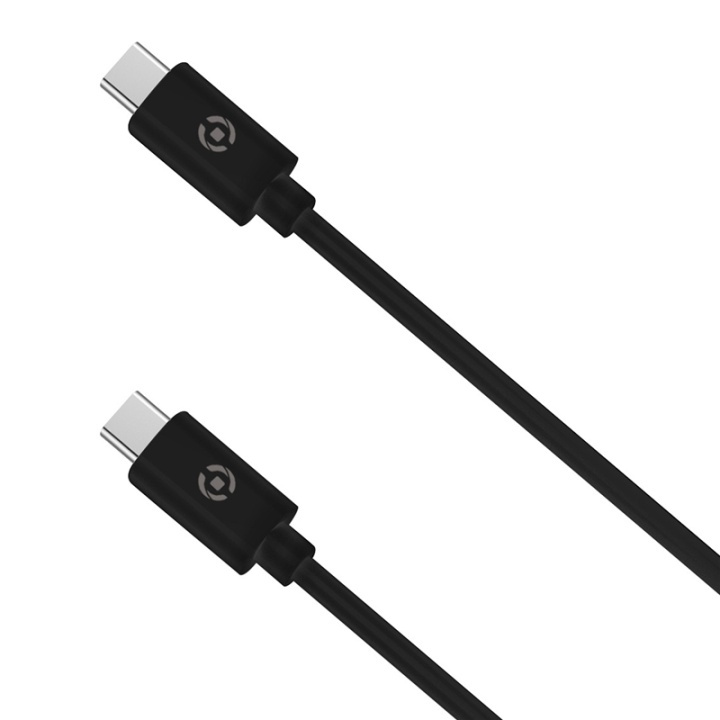 Celly USB-PD USB-C - USB-C Cable 60W ryhmässä ÄLYPUHELIMET JA TABLETIT / Laturit & Kaapelit / Kaapelit / Tyyppi C -kaapelit @ TP E-commerce Nordic AB (A00600)