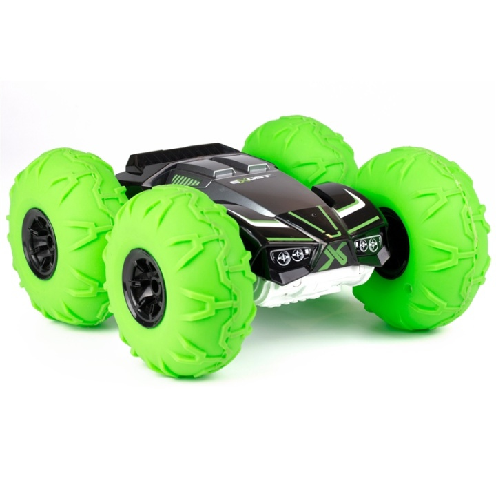 Silverlit Exost 360 Tornado - Grön ryhmässä LELUT, TUOTTEET LAPSILLE JA VAUVOILLE / Radio-ohjattava / Radio-ohjattavat autot @ TP E-commerce Nordic AB (A01004)