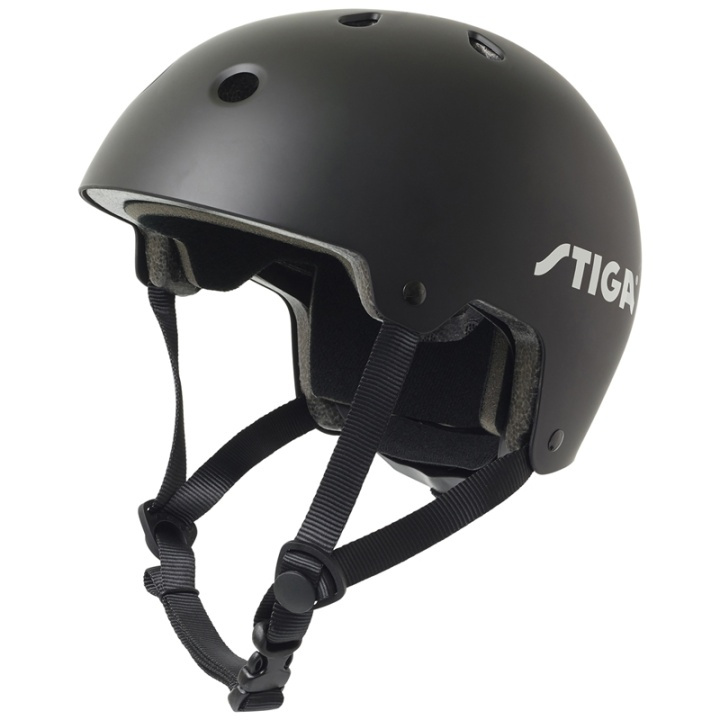 Stiga Helmet Street RS Black S ryhmässä LELUT, TUOTTEET LAPSILLE JA VAUVOILLE / Ulkoleut / Urheilu & Pelit @ TP E-commerce Nordic AB (A01050)