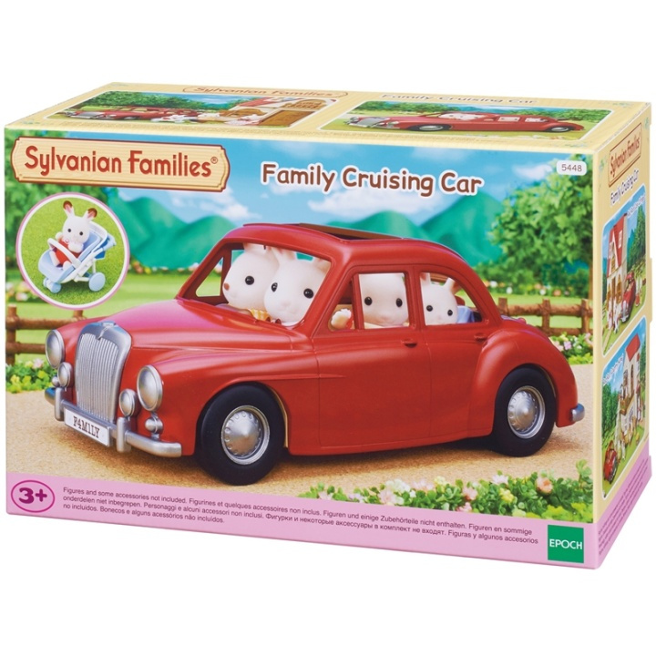 Sylvanian Families Families Family Cruising Car ryhmässä LELUT, TUOTTEET LAPSILLE JA VAUVOILLE / Leikkikalut, Askartelu &Pelit / Nuket & Tarvikkeet @ TP E-commerce Nordic AB (A01079)