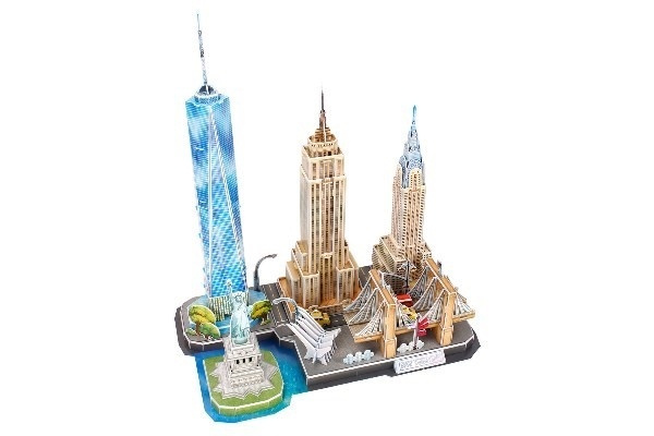 Revell 3D-pussel New York Skyline ryhmässä LELUT, TUOTTEET LAPSILLE JA VAUVOILLE / Leikkikalut, Askartelu &Pelit / Palapelit @ TP E-commerce Nordic AB (A01162)