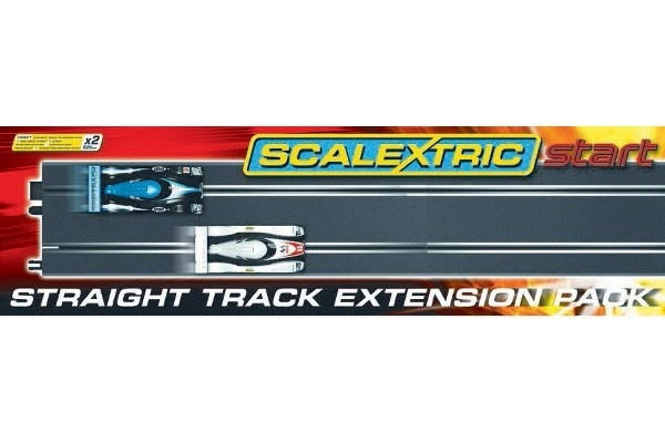 Scalextric 2st \'START\' track straight ryhmässä LELUT, TUOTTEET LAPSILLE JA VAUVOILLE / Radio-ohjattava / Autoradat / Kiskot @ TP E-commerce Nordic AB (A01390)