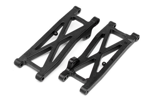 Graphite Rear Suspension Arm Set (Firestorm) ryhmässä LELUT, TUOTTEET LAPSILLE JA VAUVOILLE / Radio-ohjattava / Varaosat ja lisävarusteet / HPI / Varaosat ja tuunaus / Iskunvaimentimet @ TP E-commerce Nordic AB (A01532)