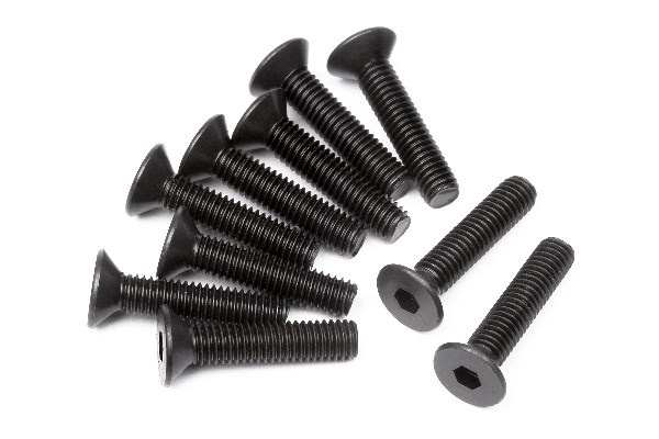 Flat Head Screw M3X14Mm (Hex Socket/10Pcs) ryhmässä LELUT, TUOTTEET LAPSILLE JA VAUVOILLE / Radio-ohjattava / Varaosat ja lisävarusteet / HPI / Ruuvit/Kiinnikkeet / Ruuvit @ TP E-commerce Nordic AB (A01538)