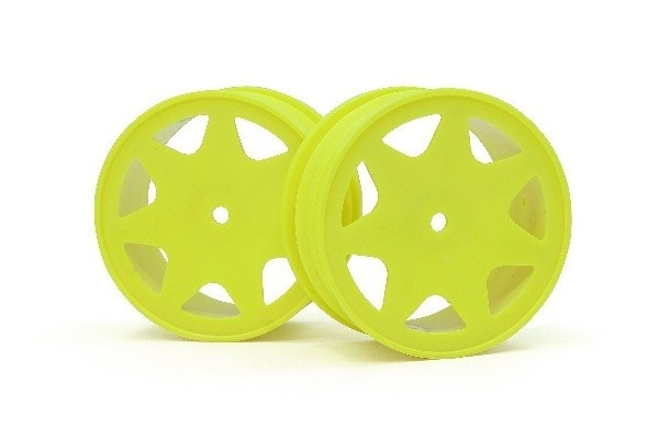 Ultra 7 Wheels Yellow 30Mm (2Pcs) ryhmässä LELUT, TUOTTEET LAPSILLE JA VAUVOILLE / Radio-ohjattava / Varaosat ja lisävarusteet / HPI / Vanteet / Offroad @ TP E-commerce Nordic AB (A01543)