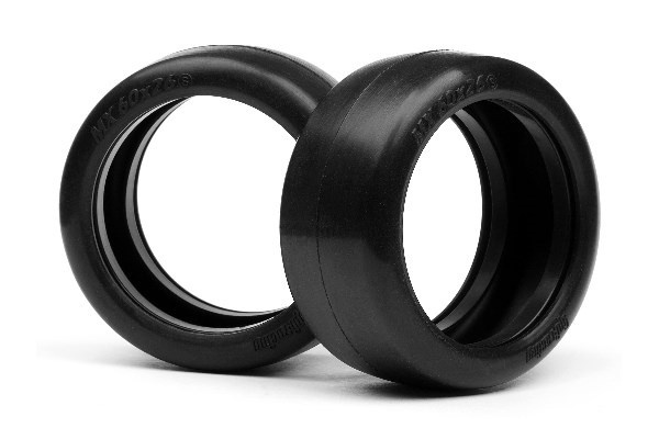 Mx60 Slick Tire S (60X26Mm/2Pcs) ryhmässä LELUT, TUOTTEET LAPSILLE JA VAUVOILLE / Radio-ohjattava / Varaosat ja lisävarusteet / HPI / Renkaat / Onroad @ TP E-commerce Nordic AB (A01547)