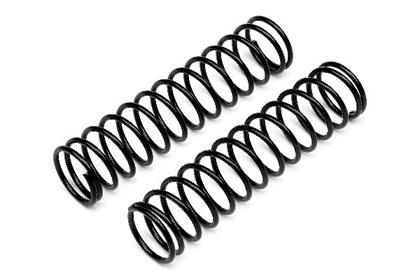 Black Shock Spring (2Pcs) ryhmässä LELUT, TUOTTEET LAPSILLE JA VAUVOILLE / Radio-ohjattava / Varaosat ja lisävarusteet / HPI / Varaosat ja tuunaus / Jousitus @ TP E-commerce Nordic AB (A01708)