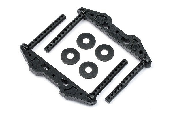 Body Mount Set ryhmässä LELUT, TUOTTEET LAPSILLE JA VAUVOILLE / Radio-ohjattava / Varaosat ja lisävarusteet / HPI / Varaosat ja tuunaus / Alustan osat @ TP E-commerce Nordic AB (A01784)