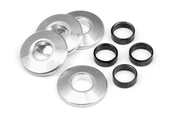 Wheel Spacer Set (4Pcs) ryhmässä LELUT, TUOTTEET LAPSILLE JA VAUVOILLE / Radio-ohjattava / Varaosat ja lisävarusteet / HPI / Varaosat ja tuunaus / Voimansiirto @ TP E-commerce Nordic AB (A01796)