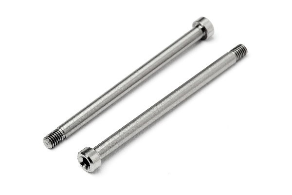 Titanium Front Outer Hinge Pin (Pr) ryhmässä LELUT, TUOTTEET LAPSILLE JA VAUVOILLE / Radio-ohjattava / Varaosat ja lisävarusteet / HPI / Varaosat ja tuunaus / Iskunvaimentimet @ TP E-commerce Nordic AB (A01884)