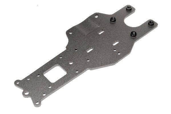 Rear Chassis Plate (Gunmetal) ryhmässä LELUT, TUOTTEET LAPSILLE JA VAUVOILLE / Radio-ohjattava / Varaosat ja lisävarusteet / HPI / Varaosat ja tuunaus / Alustan osat @ TP E-commerce Nordic AB (A01994)