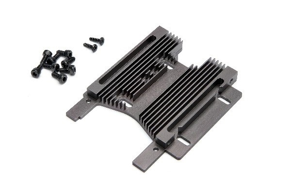 Hd Heatsink Motor Plate 10Mm (7075S/Gray) ryhmässä LELUT, TUOTTEET LAPSILLE JA VAUVOILLE / Radio-ohjattava / Varaosat ja lisävarusteet / HPI / Varaosat ja tuunaus / Alustan osat @ TP E-commerce Nordic AB (A02004)