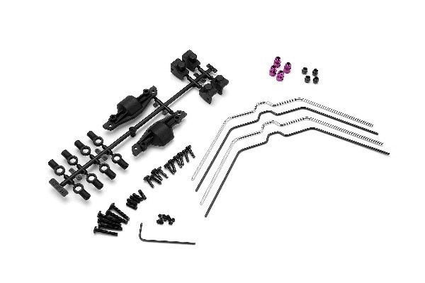 Sway Bar Set (Front/Rear/Savage X) ryhmässä LELUT, TUOTTEET LAPSILLE JA VAUVOILLE / Radio-ohjattava / Varaosat ja lisävarusteet / HPI / Varaosat ja tuunaus / Voimansiirto @ TP E-commerce Nordic AB (A02009)