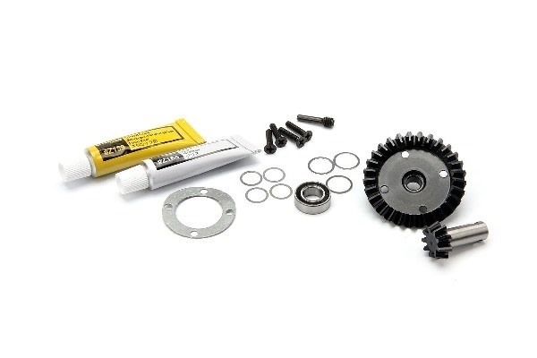 Machined Bulletproof Diff Bevel Gear 29T/9T Set ryhmässä LELUT, TUOTTEET LAPSILLE JA VAUVOILLE / Radio-ohjattava / Varaosat ja lisävarusteet / HPI / Varaosat ja tuunaus / Voimansiirto @ TP E-commerce Nordic AB (A02012)