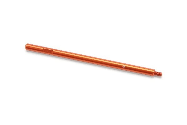 Aluminium Rear Axle Shaft 6.3X130Mm (Orange) ryhmässä LELUT, TUOTTEET LAPSILLE JA VAUVOILLE / Radio-ohjattava / Varaosat ja lisävarusteet / HPI / Varaosat ja tuunaus / Voimansiirto @ TP E-commerce Nordic AB (A02041)