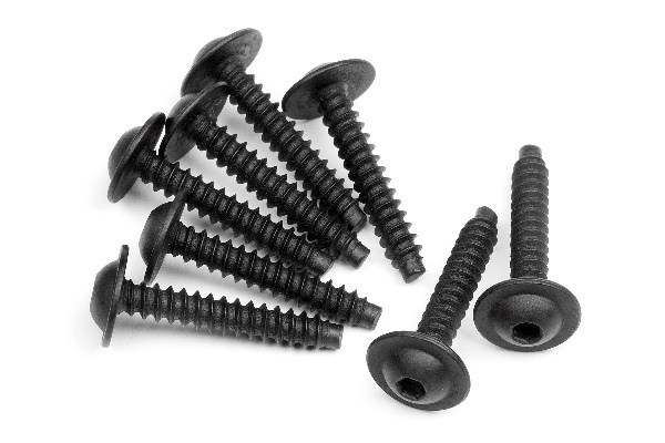 Tp Flanged Screw M3X18Mm (Hex Socket/8Pcs) ryhmässä LELUT, TUOTTEET LAPSILLE JA VAUVOILLE / Radio-ohjattava / Varaosat ja lisävarusteet / HPI / Ruuvit/Kiinnikkeet / Ruuvit @ TP E-commerce Nordic AB (A02095)