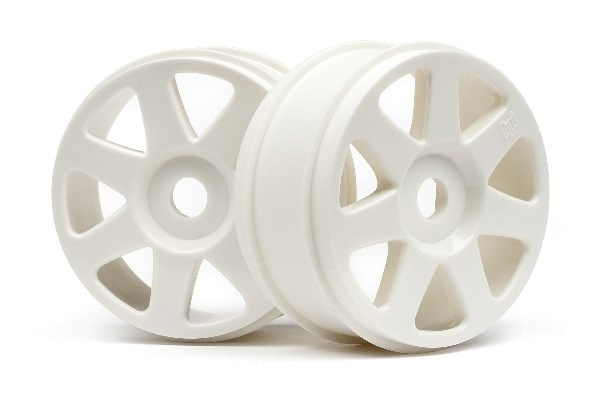 V7 Wheel White (42X83Mm/2Pcs) ryhmässä LELUT, TUOTTEET LAPSILLE JA VAUVOILLE / Radio-ohjattava / Varaosat ja lisävarusteet / HPI / Vanteet / Offroad @ TP E-commerce Nordic AB (A02100)