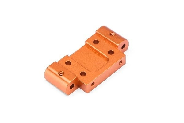 Aluminum Front Suspension Arm Mount (3 Deg/Orange) ryhmässä LELUT, TUOTTEET LAPSILLE JA VAUVOILLE / Radio-ohjattava / Varaosat ja lisävarusteet / HPI / Varaosat ja tuunaus / Iskunvaimentimet @ TP E-commerce Nordic AB (A02131)